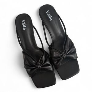 VAILA Olivia Knotted Slide Wedge Sandals, NEW in Box! Size 14